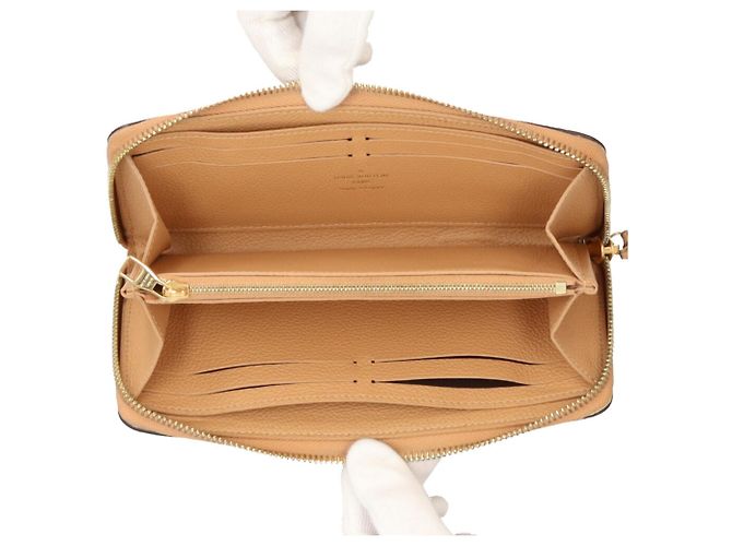 Monedero de cuero Monogram Empreinte Louis Vuitton Multicolor Beige - vista 6