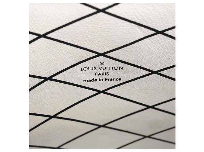 Clutch Trunk Louis Vuitton in pelle Epi Nero - vista 6
