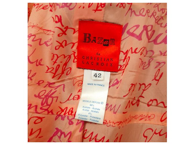 Abrigo rosa Y2K Bazar de Christian Lacroix - vista 3