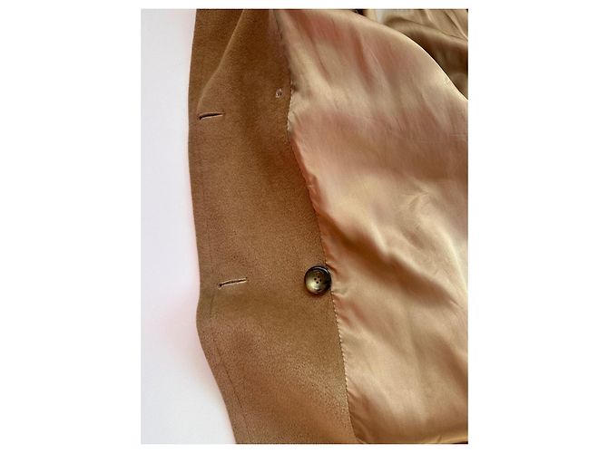 Abrigo Max Mara 101801 Beige de Lana - vista 17