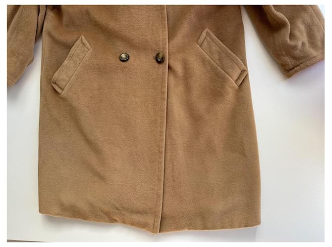 Abrigo Max Mara 101801 Beige de Lana - vista 4