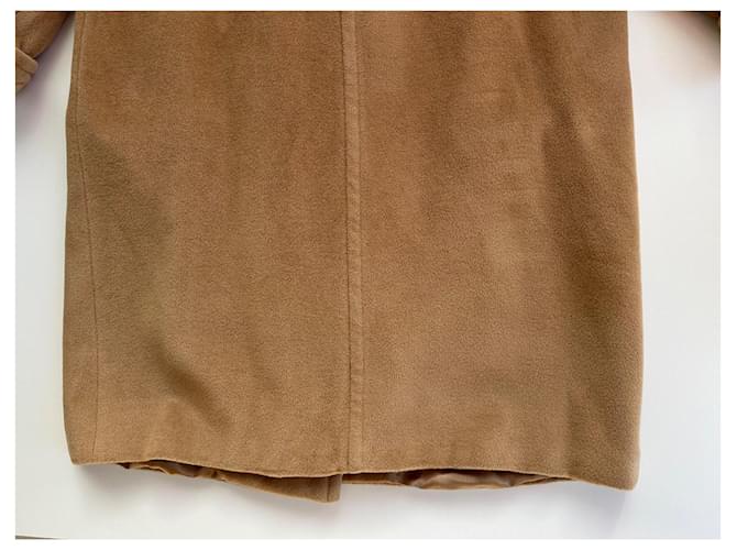 Abrigo Max Mara 101801 Beige de Lana - vista 8