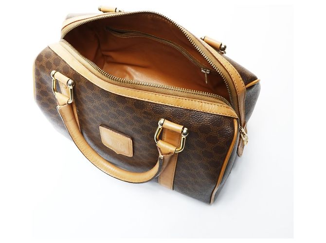 Céline Borsa Celine Macadam Marrone - vista 10