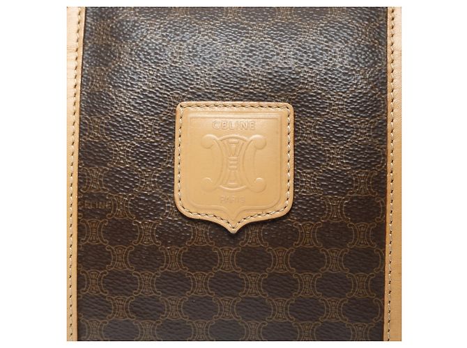 Céline Borsa Celine Macadam Marrone - vista 8