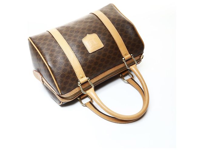 Céline Borsa Celine Macadam Marrone - vista 9