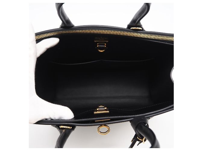 Borsa City Steamer MM Noir in pelle di vitello Louis Vuitton Nero - vista 14