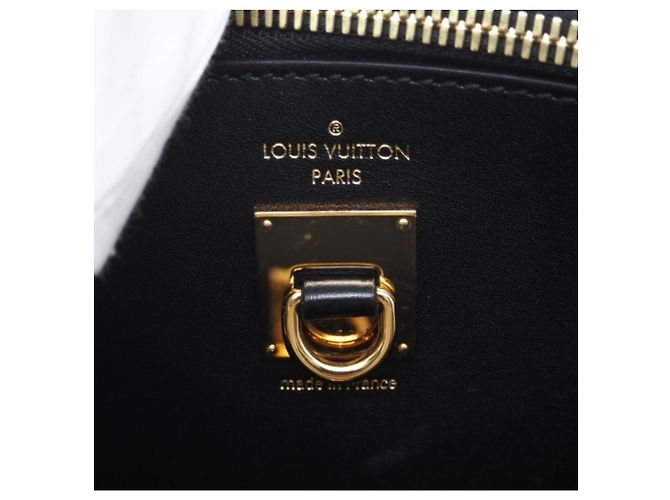 Borsa City Steamer MM Noir in pelle di vitello Louis Vuitton Nero - vista 17