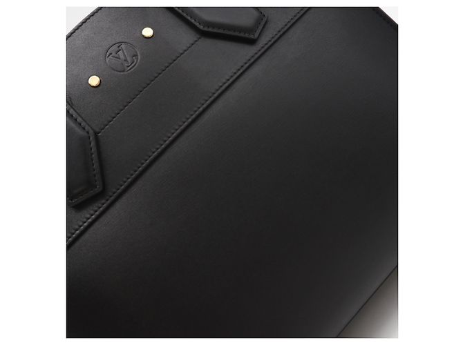 Borsa City Steamer MM Noir in pelle di vitello Louis Vuitton Nero - vista 4