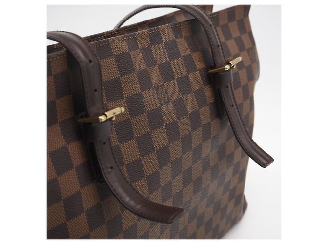 Bolso Chelsea Damier Louis Vuitton Castaño - vista 11