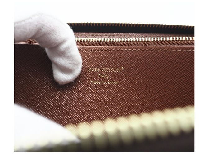 Zippy Geldbörse Monogram Louis Vuitton Braun - Ansicht 10