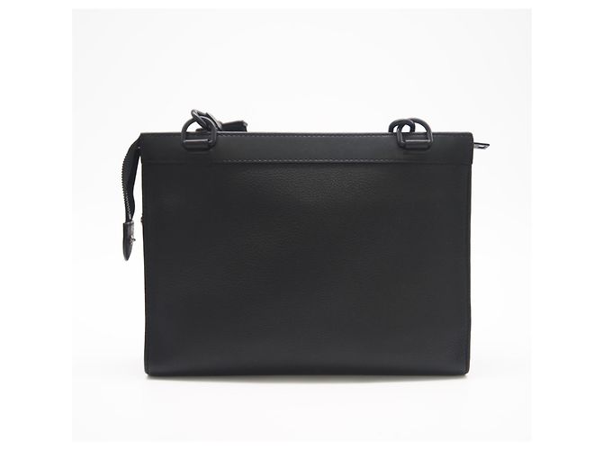 Borsa Messenger Aerogram LV Louis Vuitton Nero - vista 3