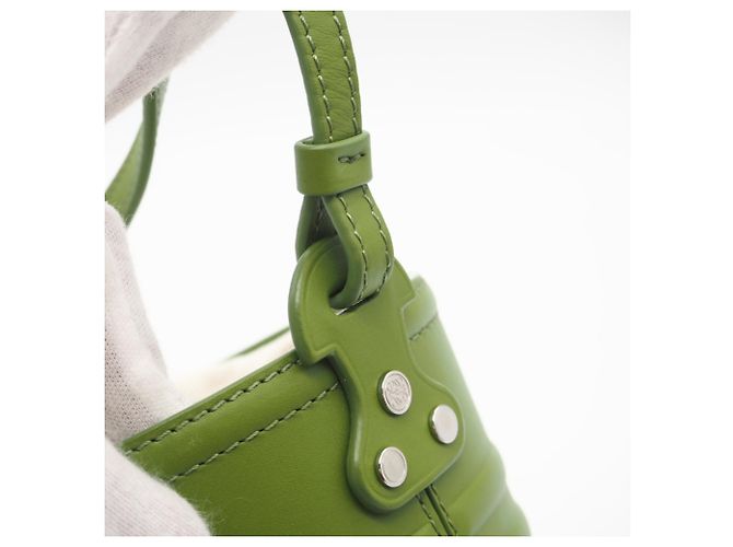 Jardinière Schultertasche aus Kalbsleder von Loewe Grün - Ansicht 13