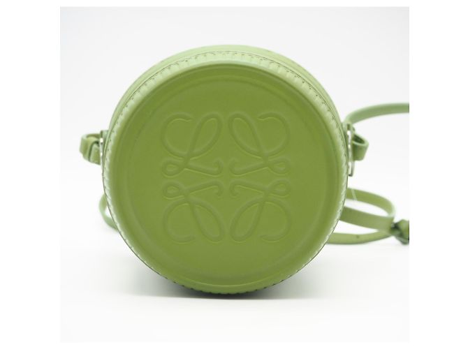Jardinière Schultertasche aus Kalbsleder von Loewe Grün - Ansicht 6