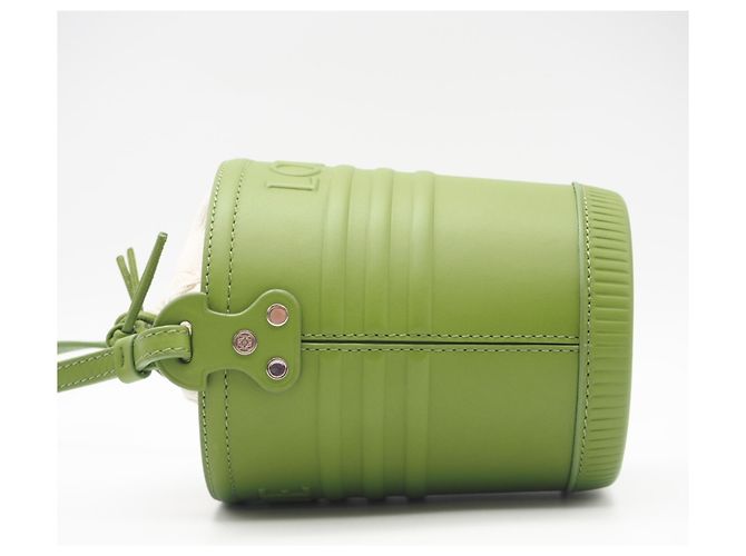 Jardinière Schultertasche aus Kalbsleder von Loewe Grün - Ansicht 8