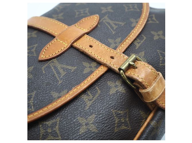 Borsa a Spalla Saumur 30 Monogramma Louis Vuitton Marrone - vista 4