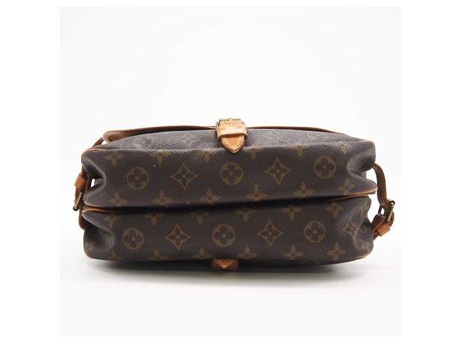Borsa a Spalla Saumur 30 Monogramma Louis Vuitton Marrone - vista 7