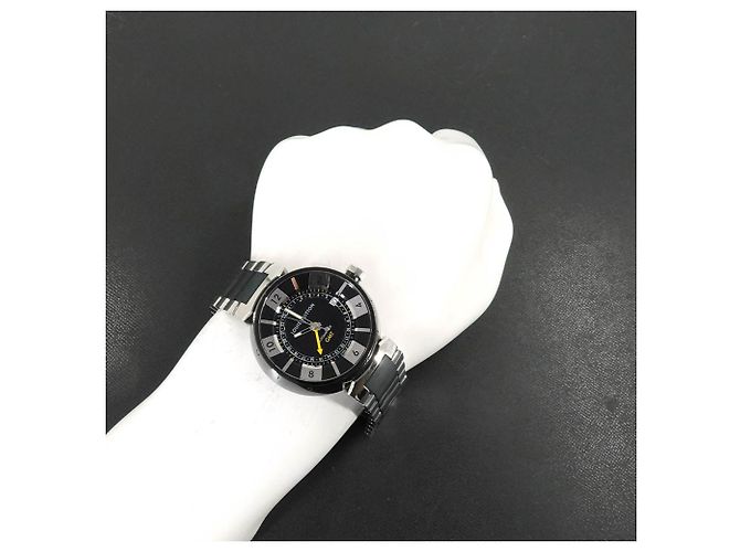 Orologio automatico da uomo Louis Vuitton Tambour Q113K - vista 4