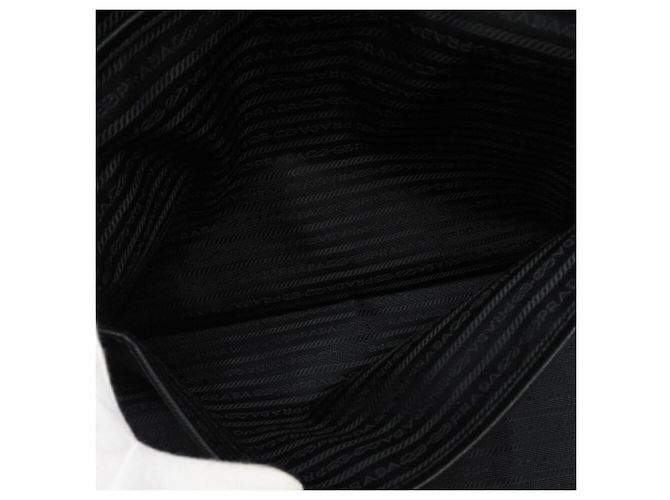Borsa da viaggio Prada Saffiano Nero - vista 16