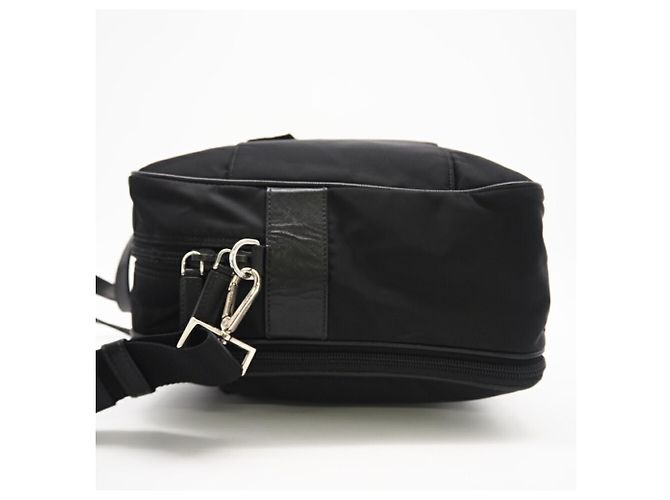 Borsa da viaggio Prada Saffiano Nero - vista 4