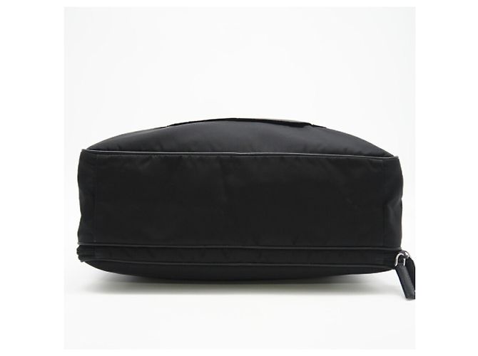 Borsa da viaggio Prada Saffiano Nero - vista 6