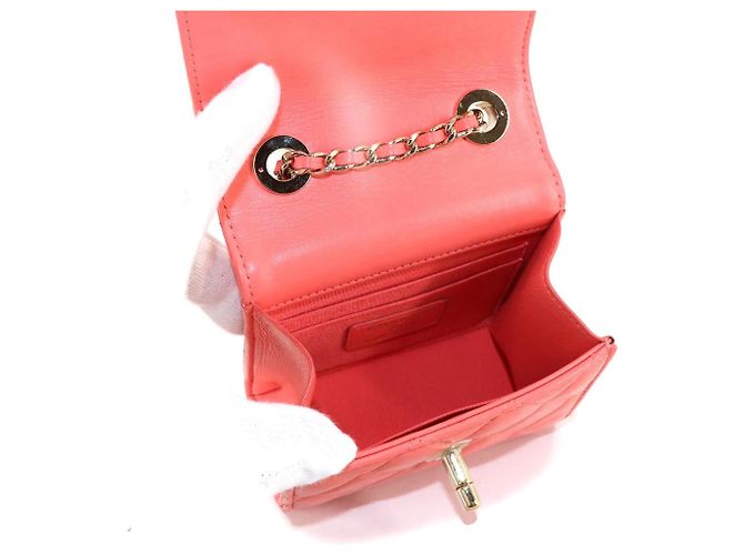 Bolso de hombro Chanel Trendy CC Matelassé con cadena Rosa - vista 8