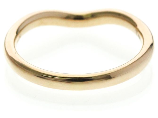 Tiffany & Co Anello Curvo Tiffany con 3 Diamanti in Oro Rosa D'oro - vista 3