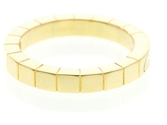 Anello in oro giallo 18K con diamanti Cartier Lanieres D'oro - vista 4