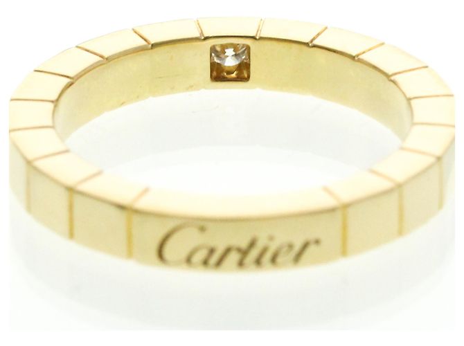 Anello in oro giallo 18K con diamanti Cartier Lanieres D'oro - vista 5