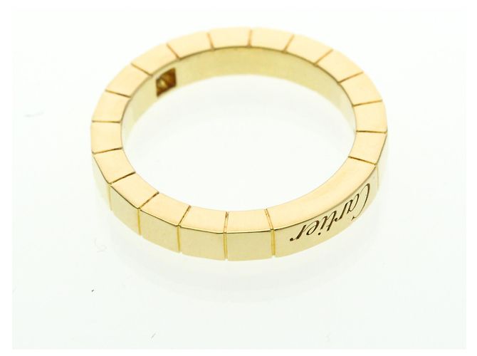 Anello in oro giallo 18K con diamanti Cartier Lanieres D'oro - vista 9