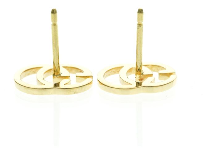 Orecchini Gucci GG Running in oro 18K D'oro - vista 5