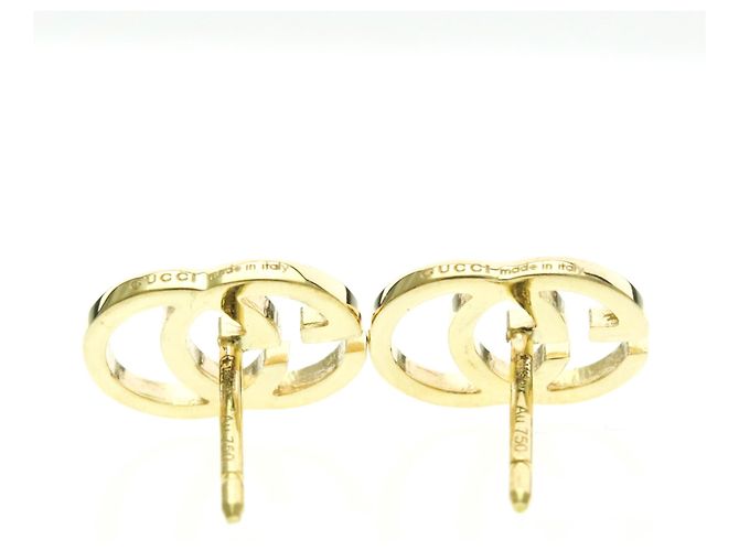 Orecchini Gucci GG Running in oro 18K D'oro - vista 7