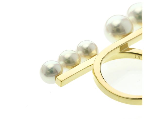 Anello Balance Tasaki in oro giallo 18K D'oro - vista 10