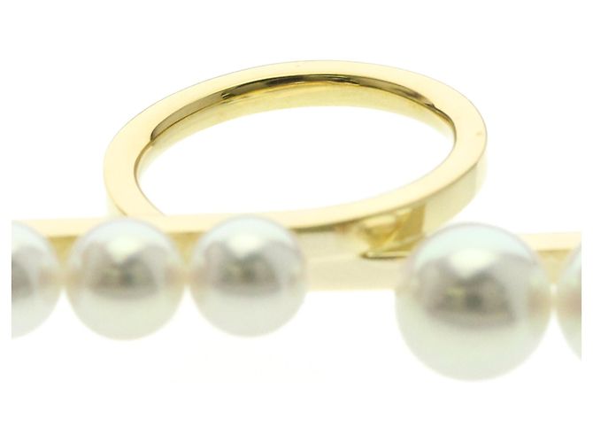 Anello Balance Tasaki in oro giallo 18K D'oro - vista 5
