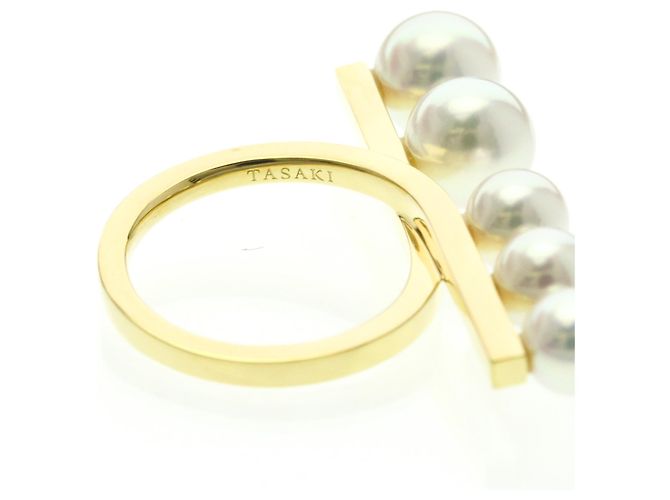 Anello Balance Tasaki in oro giallo 18K D'oro - vista 8
