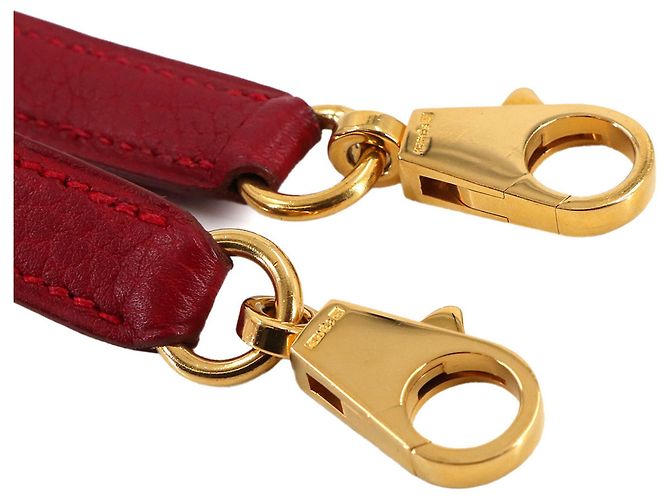Hermès Cinghia a Spalla Hermes Kelly Bolide Rosso - vista 4