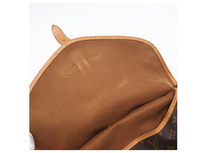 Borsa a Spalla Saumur 30 Monogram Louis Vuitton Marrone - vista 14
