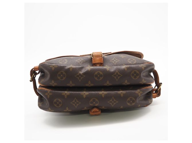 Borsa a Spalla Saumur 30 Monogram Louis Vuitton Marrone - vista 7