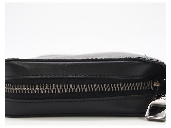 Portafoglio Zippy XL Eclipse di Louis Vuitton Marrone Nero - vista 5