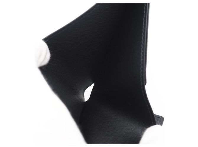 Portafoglio Slender Bifold Eclipse di Louis Vuitton Marrone Nero - vista 10