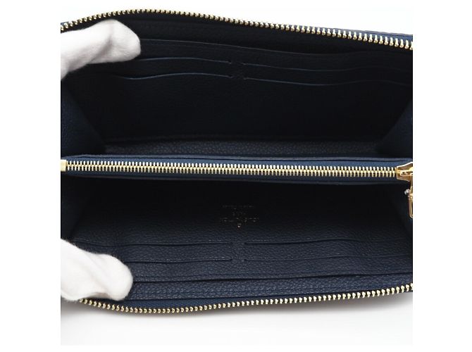 Louis Vuitton Empreinte Clemence Langbörse Mehrfarben Marineblau - Ansicht 9