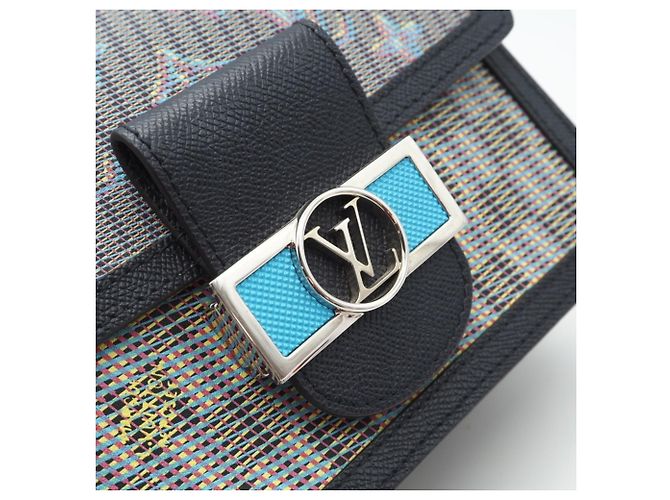 Borsa a Spalla Dauphine MINI in Pelle di Vitello Louis Vuitton Multicolore - vista 9