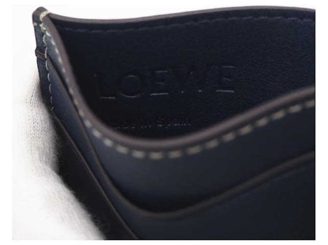 Loewe Puzzle einfarbiger Kartenhalter Marineblau - Ansicht 10