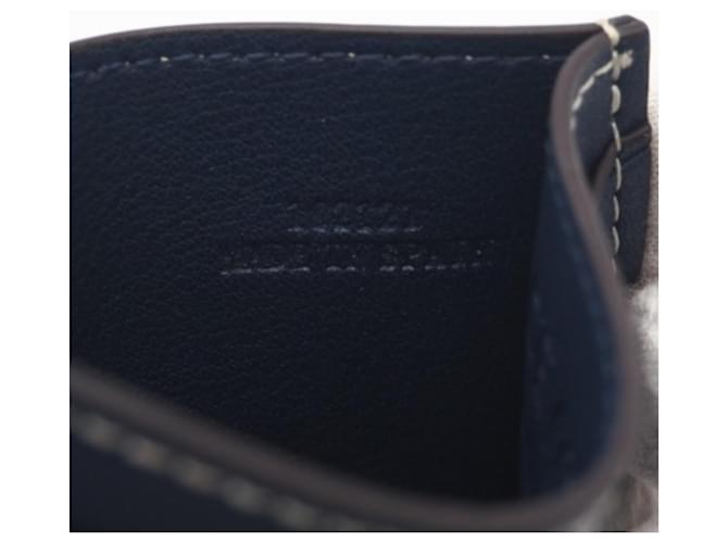 Loewe Puzzle einfarbiger Kartenhalter Marineblau - Ansicht 11