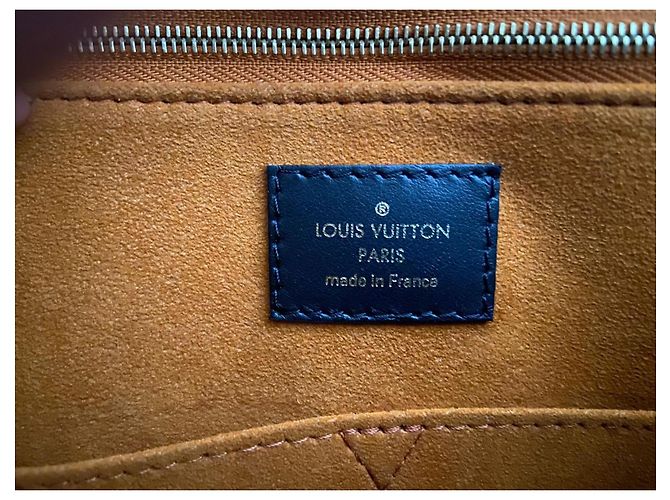 Onthego Louis Vuitton schwarze Leder-Tote - Ansicht 5