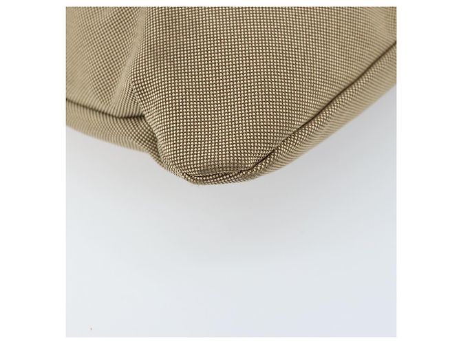 PRADA Schultertasche aus Canvas Beige Silber Authentisch 172784 - Ansicht 11