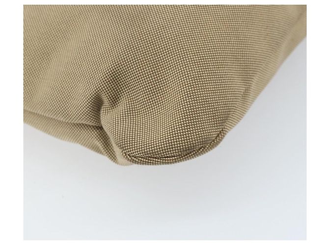 PRADA Schultertasche aus Canvas Beige Silber Authentisch 172784 - Ansicht 13