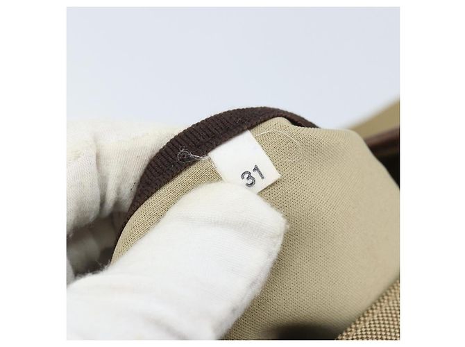 PRADA Schultertasche aus Canvas Beige Silber Authentisch 172784 - Ansicht 21