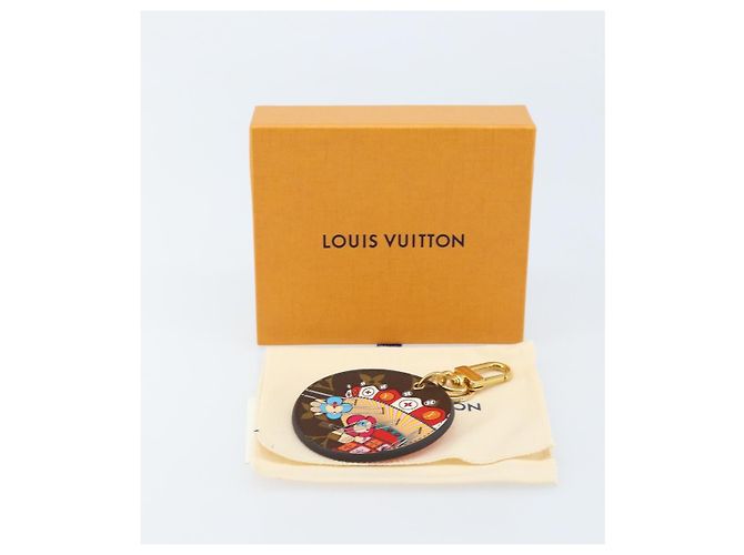 LOUIS VUITTON Monogram Vivienne Portachiavi Illustre Charm M68658 LV Auth LNZ145M Monogramma - vista 12