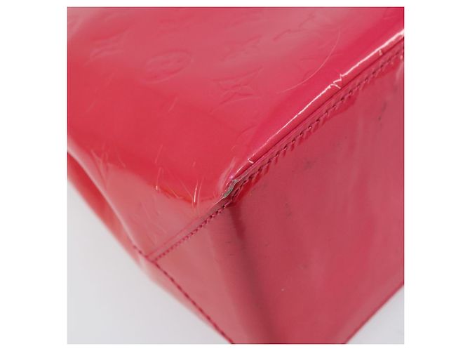 LOUIS VUITTON Borsa a Mano Monogram Vernis Wilshire PM Rose Pop M93643 Auth ki6536 Rosa - vista 13