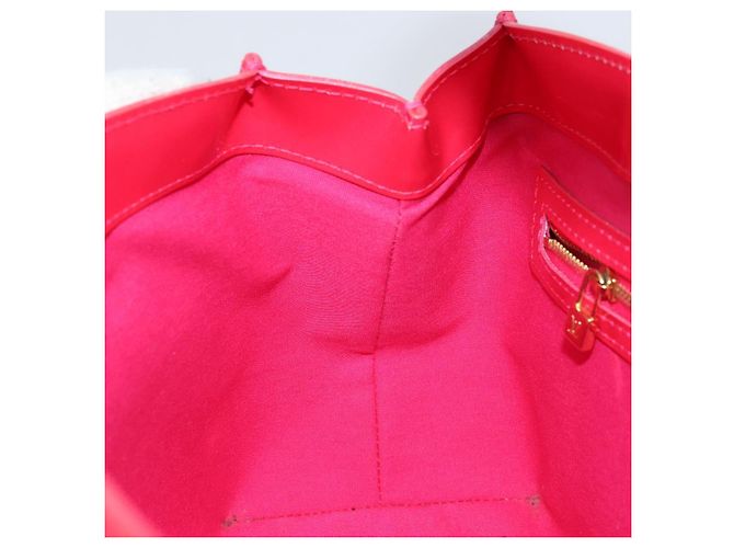 LOUIS VUITTON Borsa a Mano Monogram Vernis Wilshire PM Rose Pop M93643 Auth ki6536 Rosa - vista 18